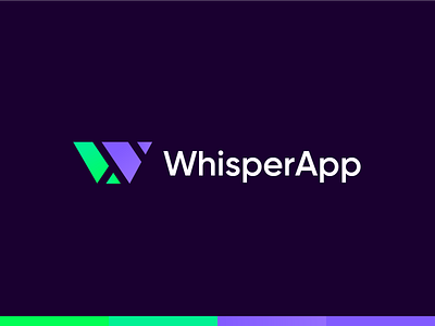 WhisperApp Logo Design