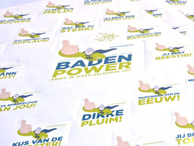 Baden Power baden power empowerment scouting scouts stickers