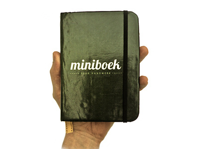 Miniboek book bookbinding craft handmade