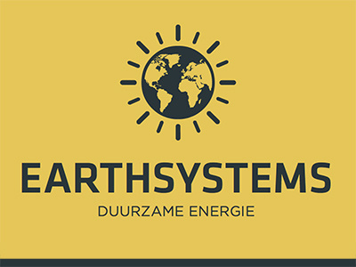Earthsystems clean earth energy green logo planet renewable sun world