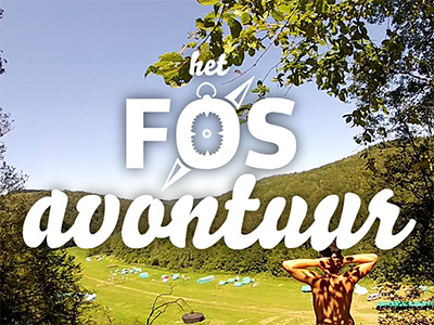 Het FOS-avontuur adventure arrows campaign compass logo nature scouting scouts travel trip