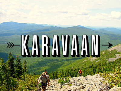 Karavaan - Concept branding concept karavaan travel