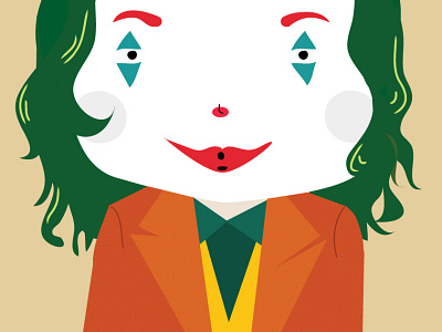 Joker characterdesign contemporaryart design illustration joker vector