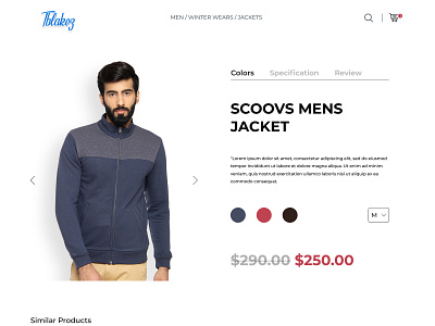 ecommerce app design typography ui ux web website