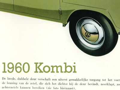 My First Car - 1960 VW Kombi bus car dutch first green rockwell volkswagen vw