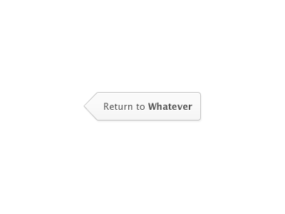 Return to Whatever back back button button gray ios return white