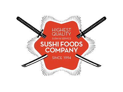 Sushi Foods Co catering logo restaurant sushi