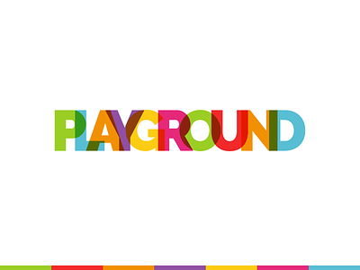 Playground - Logo Design barcelona cathalokane competition ground logo offf play playground playoff type typography wix