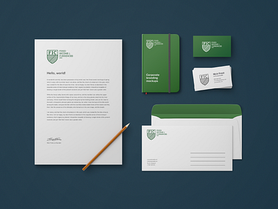 Fixed Income & Currencies - Stationery Design