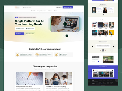 EdTech Landing Page