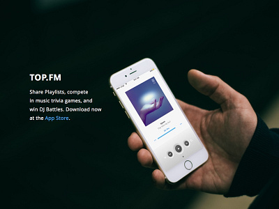 Daily Ui: Day 9 - Music Player 009 app dailyui iphone mockup music music player