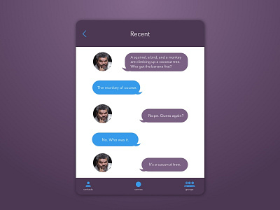 Daily Ui: Day 13 - Direct Messaging dailyui direct messaging 012 messaging