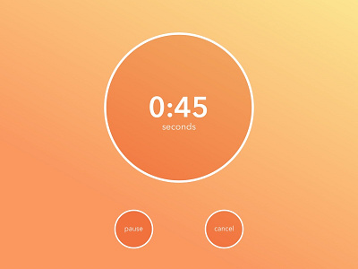 Daily Ui: Day 14 - Countdown Timer 014 counter timer dailyui timer