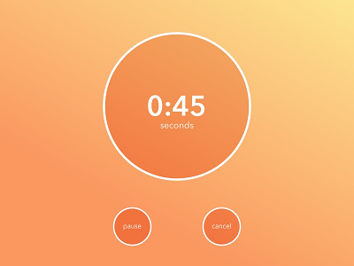 Daily Ui: Day 14 - Countdown Timer