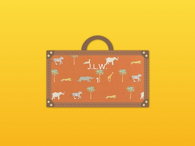 Wes Anderson-Inspired Luggage