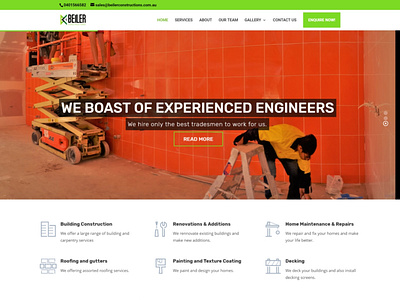 Web Design - Beiler Constructions Australia