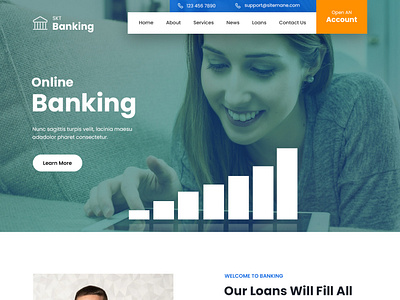 SKT Microfinance - Financial WordPress Theme