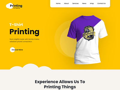 Printing Company & Design Services Template