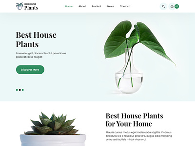 GB Plants theme design website builder wordpress design wordpress development wordpress template wordpress theme
