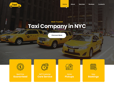 Cab Booking and Auto Rental Website Design Template design theme design website builder wordpress design wordpress development wordpress template wordpress theme