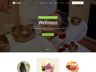 Health & Beauty Ecommerce Website Template