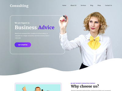 Build a Financial Advisor and investment firms Website