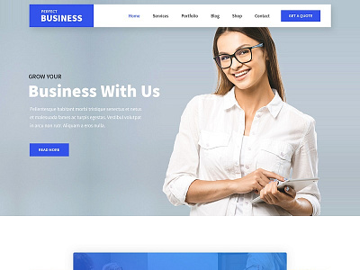 Ele Business animation design theme design ux web website builder wordpress design wordpress development wordpress template wordpress theme