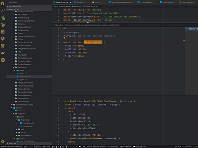 IntelliJ theme for VSCode by Carlos Santiago on Dribbble