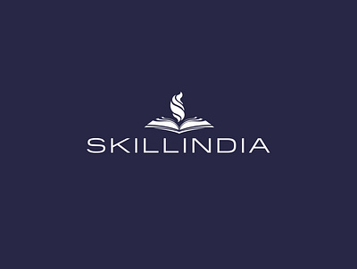 Skill India Education adobe illustrator adobe photoshop branding classic creative education logo minimal