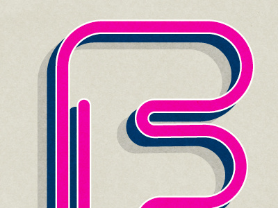 F is for Friday graphic design retro type typeaday typography
