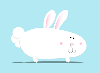 🐰 Mimi the Rabbit bunny graphic design illustration kids rabbit vector