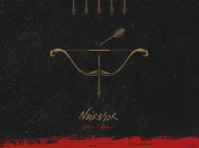 Noiresor – Bow & Arrow EP (2021) album album art album artwork cover cover artwork design illustration music noiresor