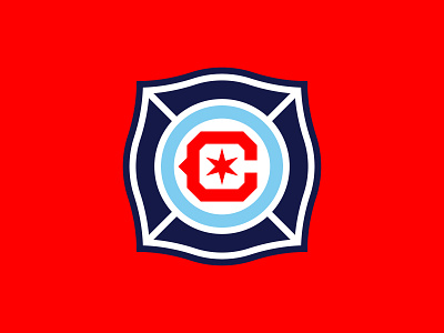 Chicago Fire FC badge chicago chicago fire crest design football football badge football club football crest identity logo soccer soccer crest