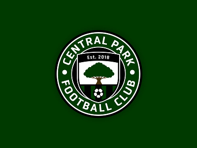 Central Park Football Club badge crest design football football badge football club football crest identity logo london soccer soccer crest