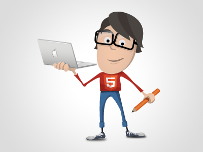 HTML5 Geek Icon icon icons illustration yootheme