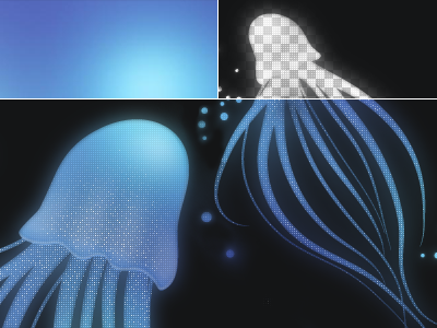 Jellyfish Background illustration jellyfish theme themes yootheme