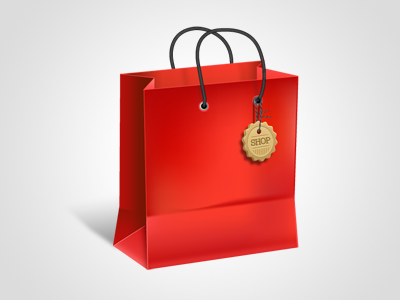Shopping Bag Icon icon icons shopping shopping bag yootheme