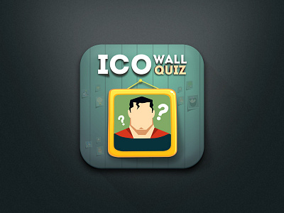 Coming up project icon app icon frame ico wall quiz ios app icon ios icon new app quiz wall