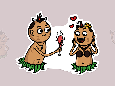 Tribal Guy Love Proposal :) contest cool cutecharacter emoticons flirt line love sexy stickers tribal