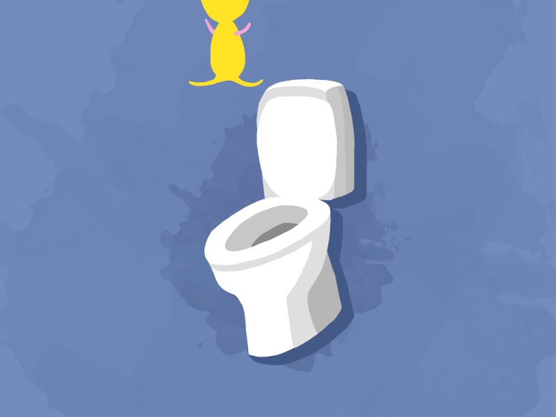 Toilet Monster classicanimation framebyframe gif gif animation gif art illustraiton lol monster photoshop toilet