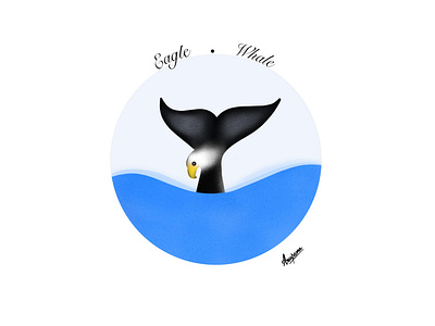 Illustration | Eagle Whale