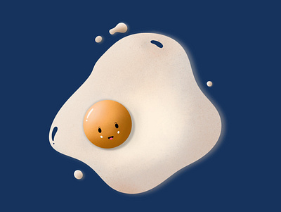 Illustration | Egg | On iPad Pro art artist cute designer digital digital painting egg illustration illustrator ipadpro painting procreate