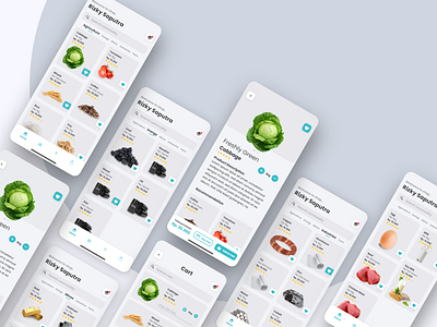 Commodity Online Shop app design mobile app mobile design ui ux