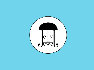 Jelly Jewel logo design for jewelry store brand branding design identity illustrator jellyfish jewelry logo logotype sticker store дизайн лого логотип