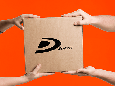 Logotype for DELHUNT logistics company