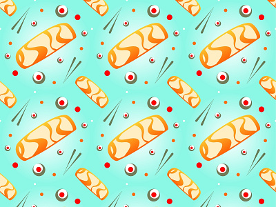 Pattern "Sea ​​menu"