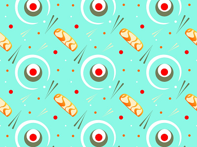 Pattern "Sea ​​menu"