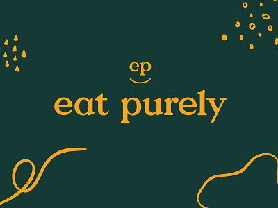 Eat Purely chicago delivery design eat food healthy logo purely rebrand tasty