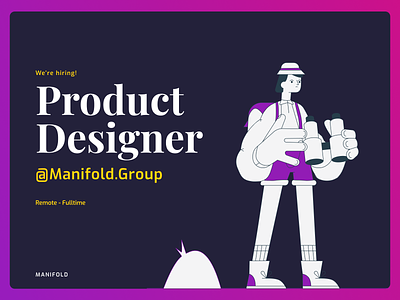 Manifold is Hiring! design job jobs product design ui