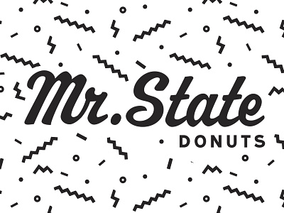 Mr. State Donuts benson branding design donuts omaha
